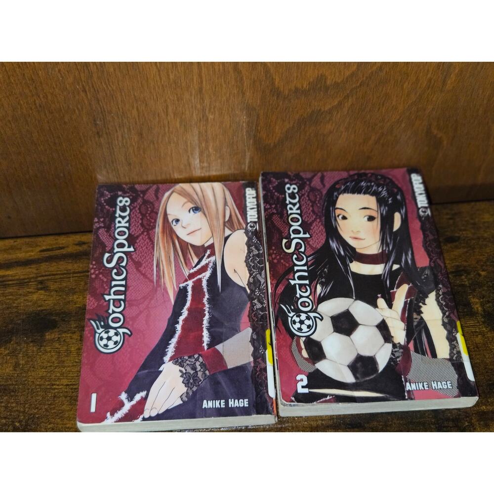 GOTHIC SPORTS VOLUMES 1 & 2 TOKYOPOP MANGA LOT IN ENGLISH!